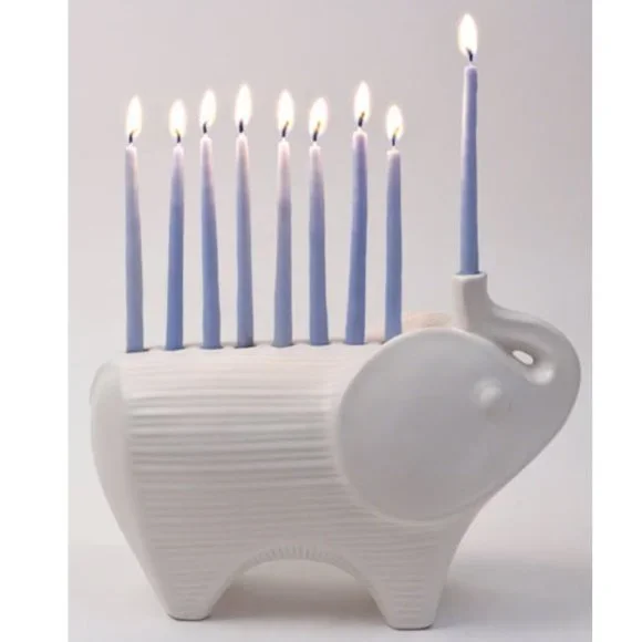 Jonathan Adler Elephant Menorah - Picture 2 of 6